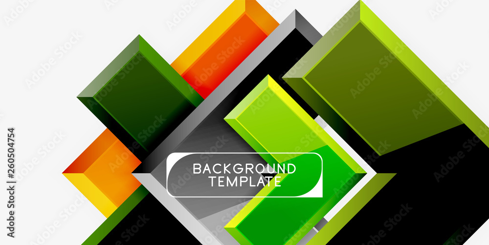 Glossy arrows geometric background Glossy arrows geometric background