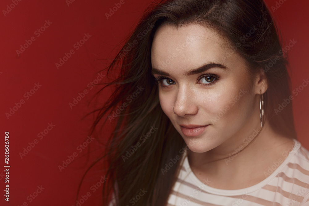 Beauty portrait of female