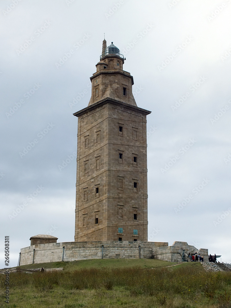 Torre de Hércules en La Coruña