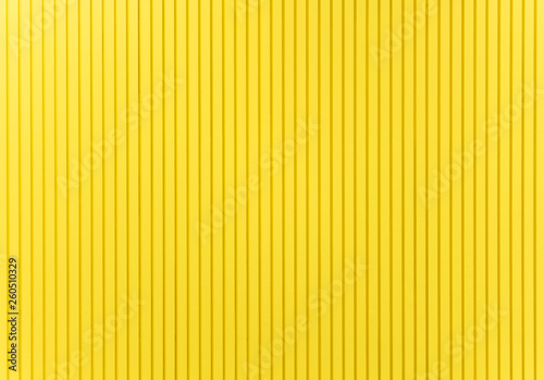 Yellow wood wall for background.