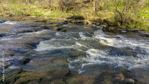 rapids at river avon Scotland