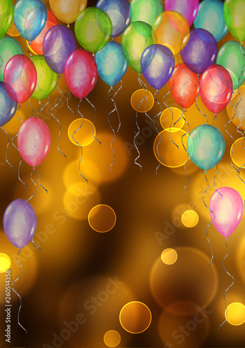Happy holiday background. W...