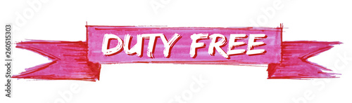 duty free ribbon