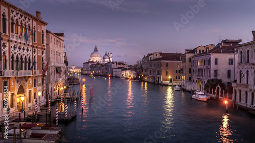 On the Academia Bridge, Venice looking towards Santa Maria Della Salute Church © Therese Elaine