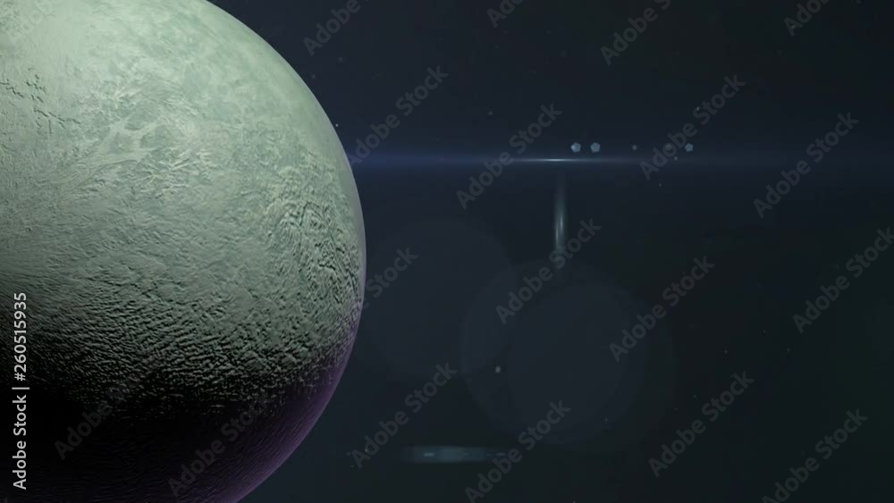 Rotazione Pianeta Universo 3D