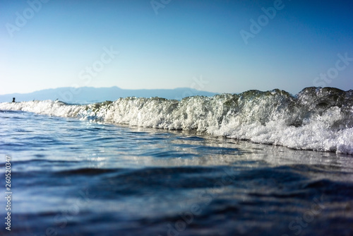  Waves on beach