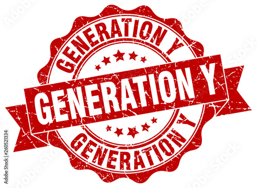 generation y stamp. sign. seal