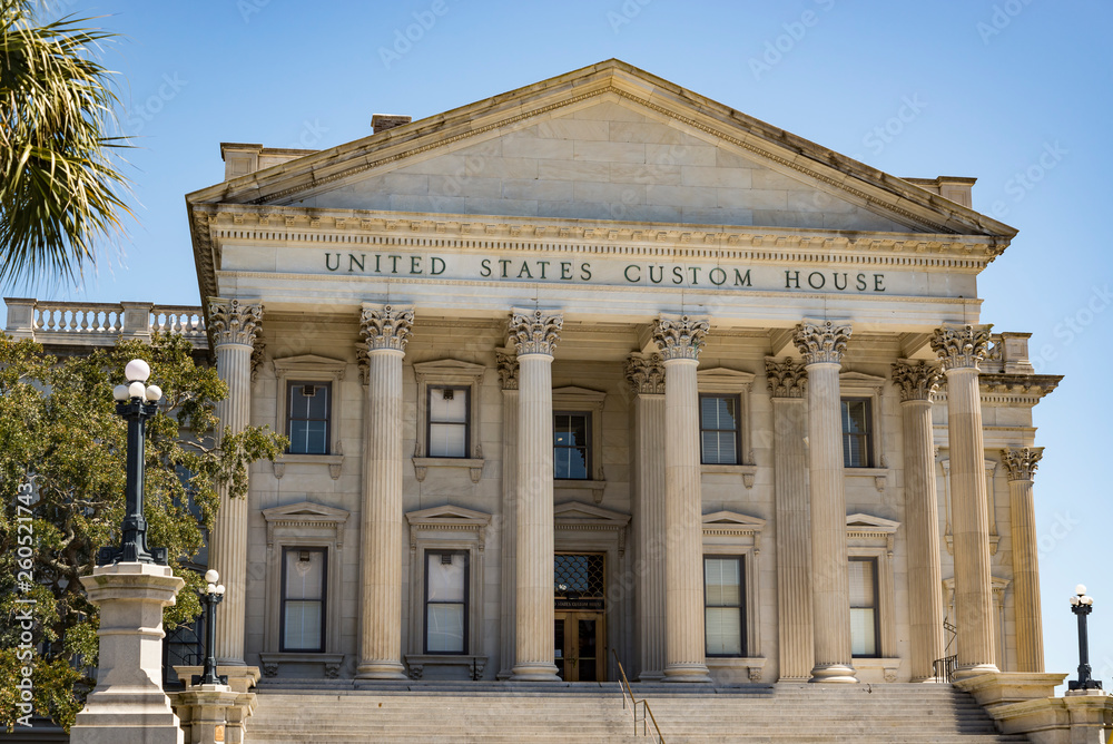 Obraz premium Urząd Celny Stanów Zjednoczonych, Charleston, SC