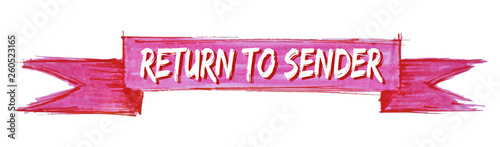 return to sender ribbon