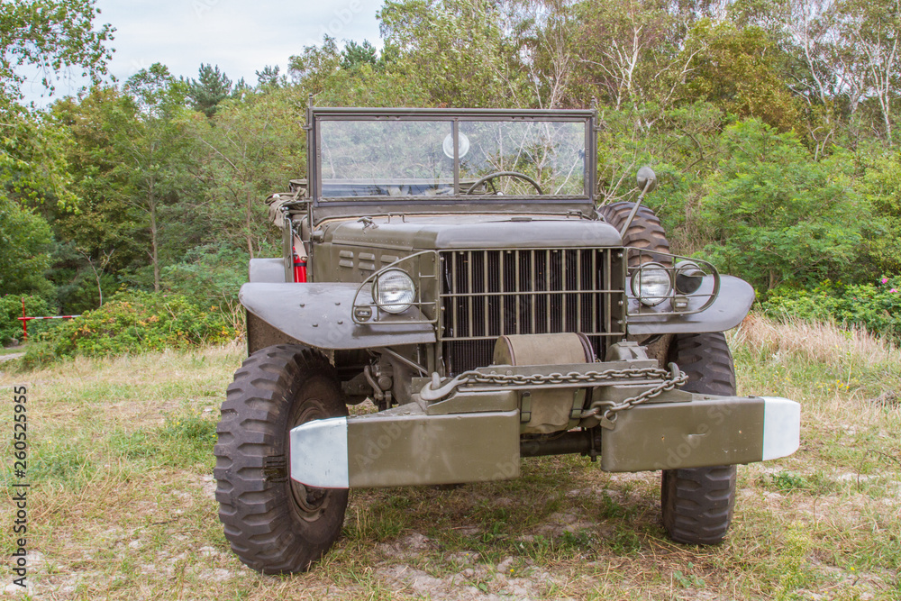 American military vehicle Dodge WC 57 command used in World War II American military vehicle Dodge WC 57 command used in World War II