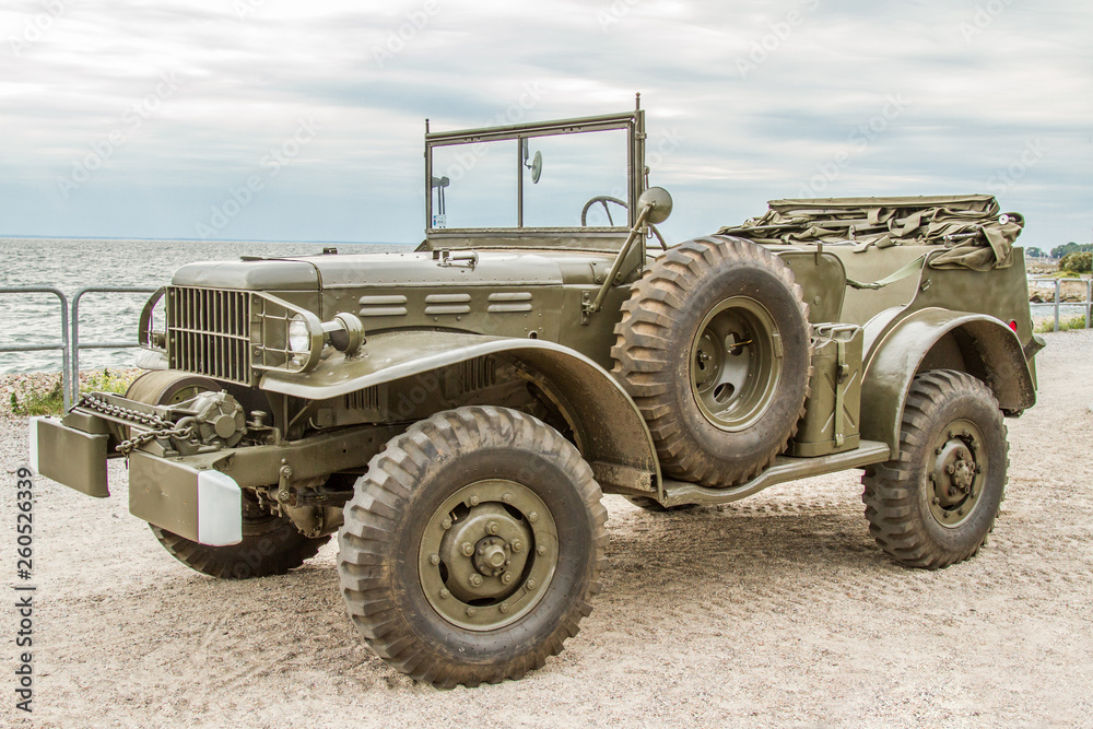 American military vehicle Dodge WC 57 command used in World War II American military vehicle Dodge WC 57 command used in World War II