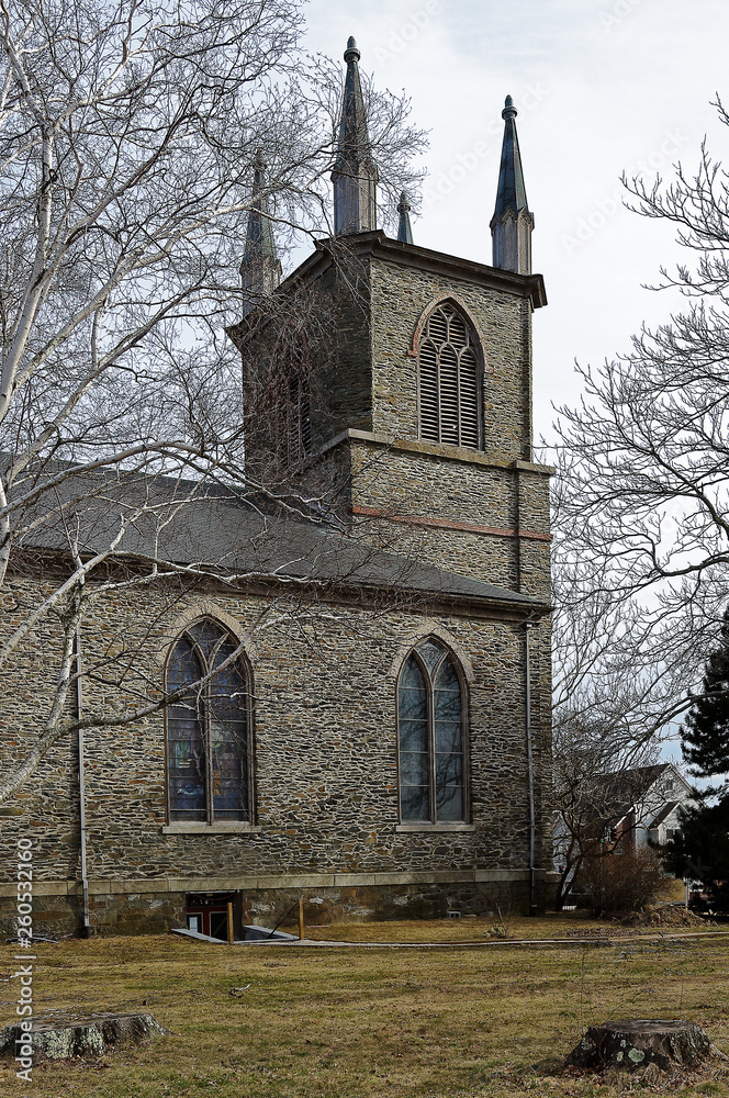 First Parish Church in Taunton, Massachusetts, USA, part of Church Green Historic District