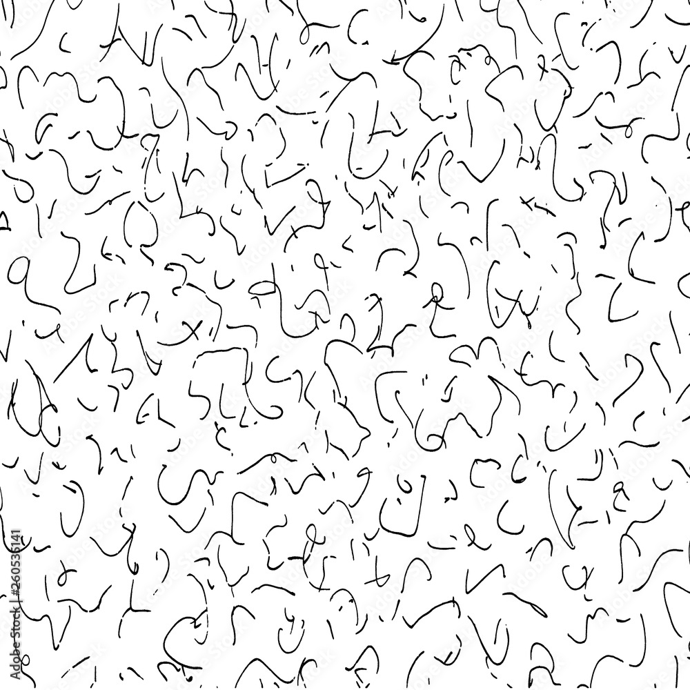 The Structure consisting of lines , white dots, constellations on a black background, geometric shapes. Illustrated image. Design for Wallpaper, cases, bags, fabric, foil and packaging.