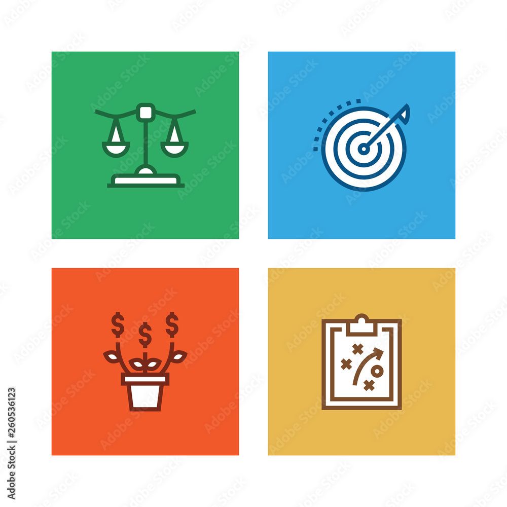 MARKETING LINE ICON SET