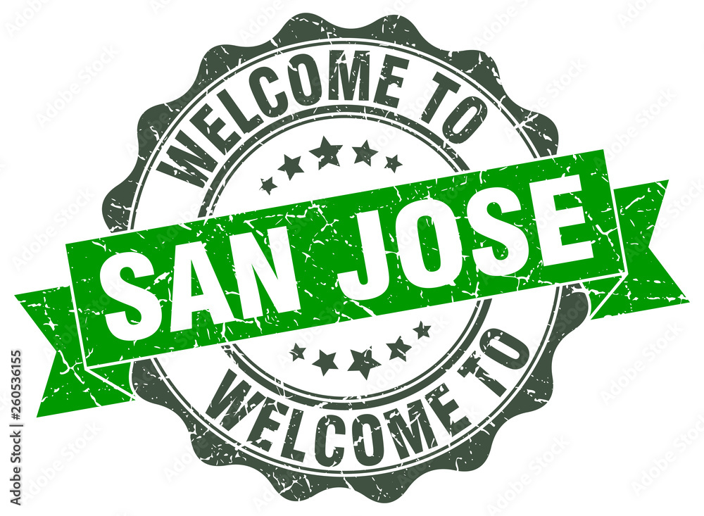 San Jose round ribbon seal San Jose round ribbon seal