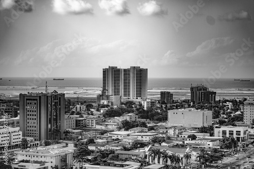 view of Lagos city