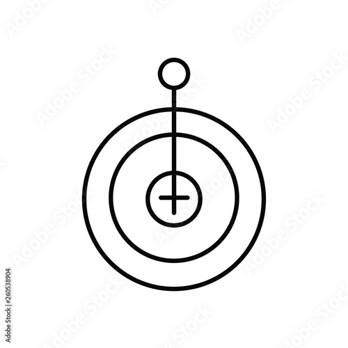 Free Download Target linear icon. Web design, mobile app  - GFXLoad