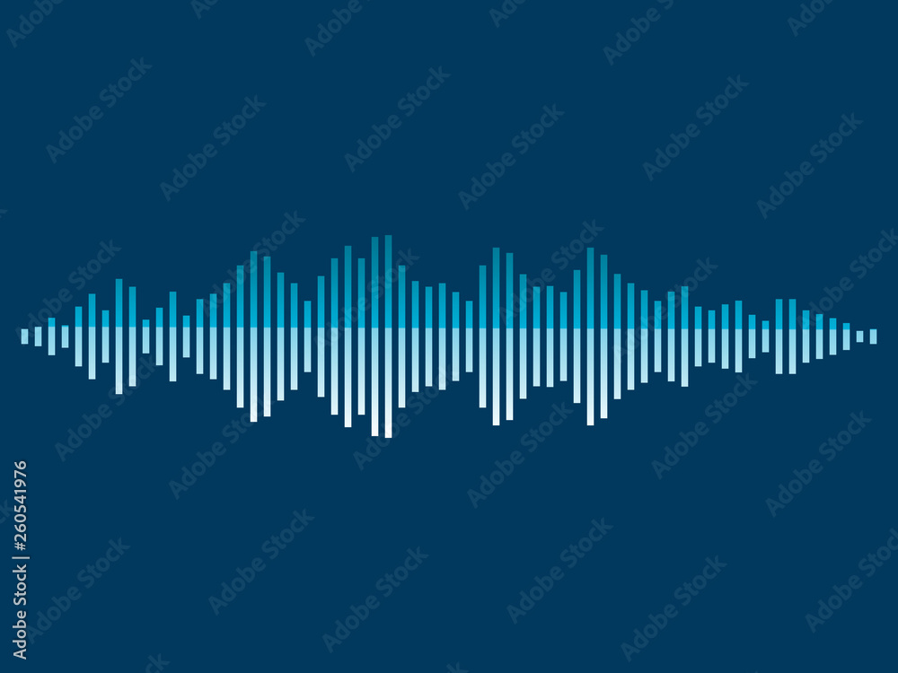 Abstract background music sound wave. Vector illustration Abstract background music sound wave. Vector illustration