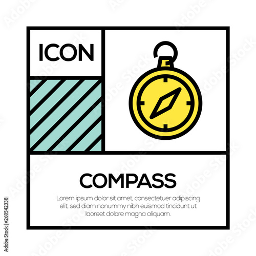COMPASS ICON CONCEPT