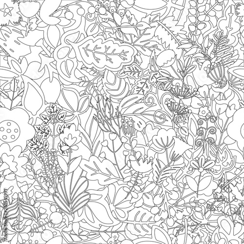  pattern from plants © Татьяна Загорская