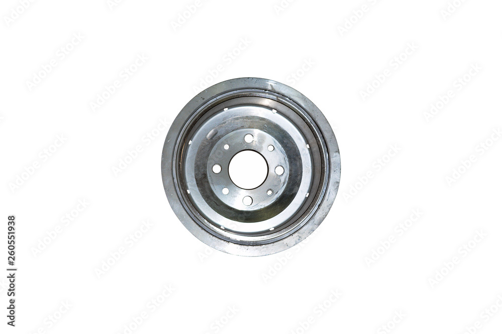 brake drum car isolated on white background brake drum car isolated on white background