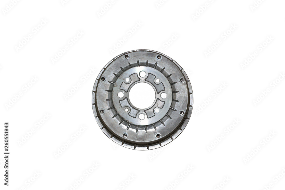brake drum car isolated on white background brake drum car isolated on white background