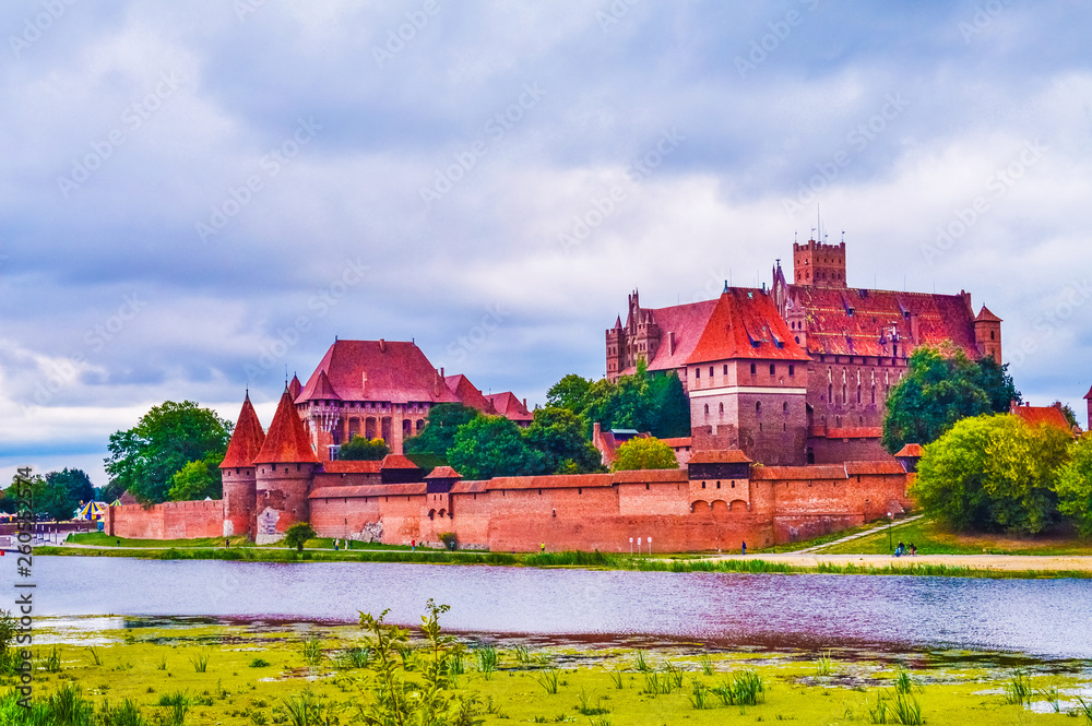 Fototapeta premium The Malbork Castle, Poland