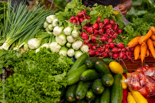 Fruits and Vegetables at City Market in Hawaii
