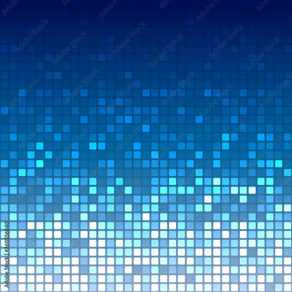 Shine mosaic background. Mosaic with light reflections. Colorful gradient. Square pixel mosaic vector. Shine mosaic background. Mosaic with light reflections. Colorful gradient. Square pixel mosaic vector.