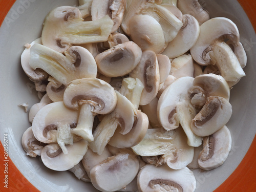 champignon mushroom food