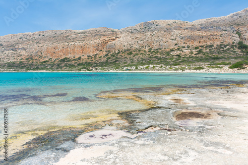 Crete. The Lagoon Of Balos.