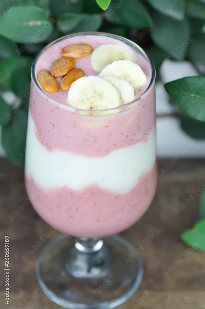 strawberry smoothie or strawberry yogurt smoothie strawberry smoothie or strawberry yogurt smoothie