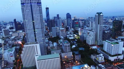 Modern Bangkok by Drone