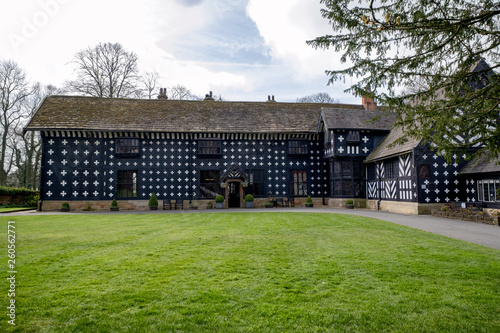 The Entrance to Samlesbury Hall photo