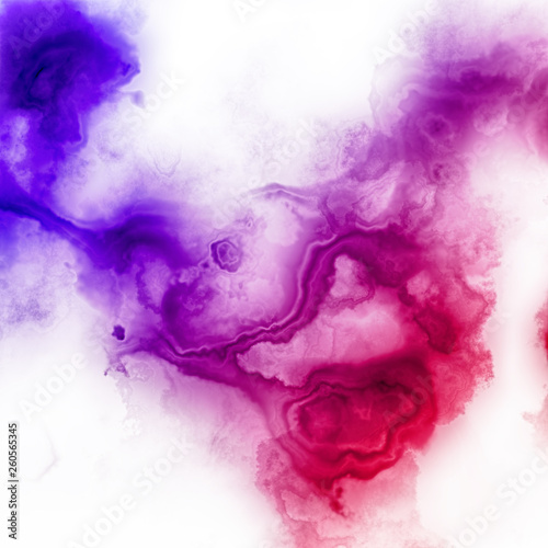 Ink in water, abstract background, digital illustration art work.