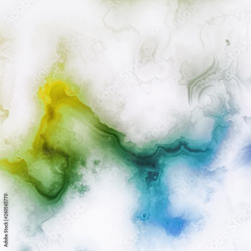 Ink in water, abstract background, digital illustration art work.