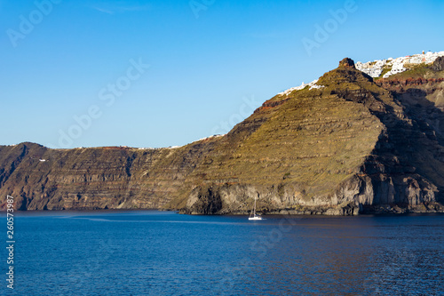 panorama of Thira (Santorini)