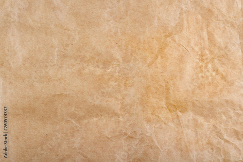 brown wrinkled packing paper texture