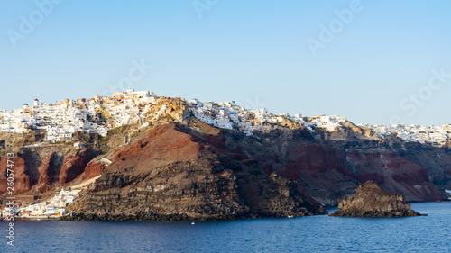 panorama of Thira (Santorini)