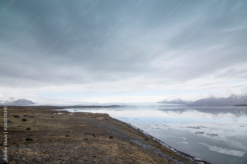 Vatnajokull lagoon in Iceland