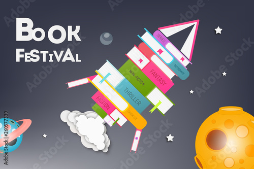 Placard for Book Festival