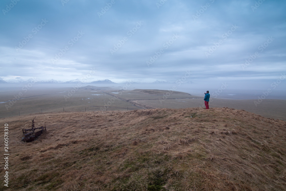 Fototapeta premium Hornafjordur, Iceland landscape