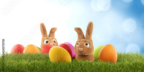 Easter bunny is hiding anxi...