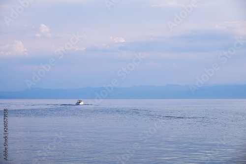 Beautiful view of Lake Ohrid, Macedonia