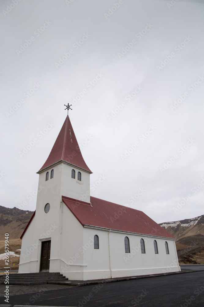 Church in Vik South of Iceland