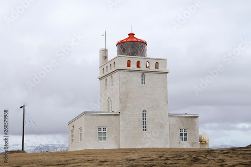 Dyrholaey lighthouse South of Iceland