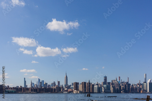 New York skyline from Brooklyn