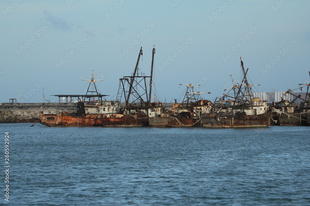 Beaches of Fortaleza Ceará Brazil located on the coast of the atlantic ocean