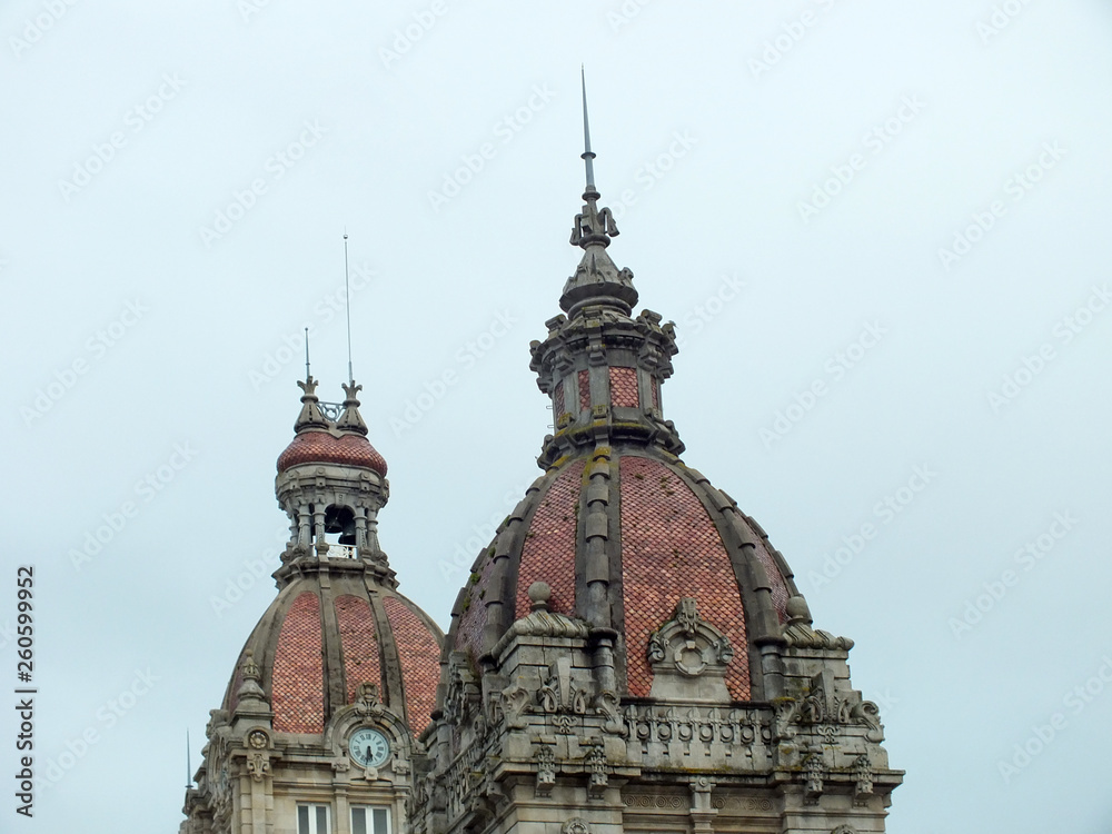 Cúpula ayuntamiento de la Coruña