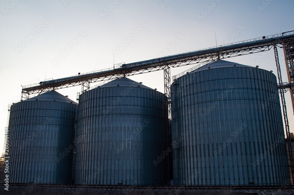 Technological industrial elevators for drying, storage and cleaning of grain crops Technological industrial elevators for drying, storage and cleaning of grain crops
